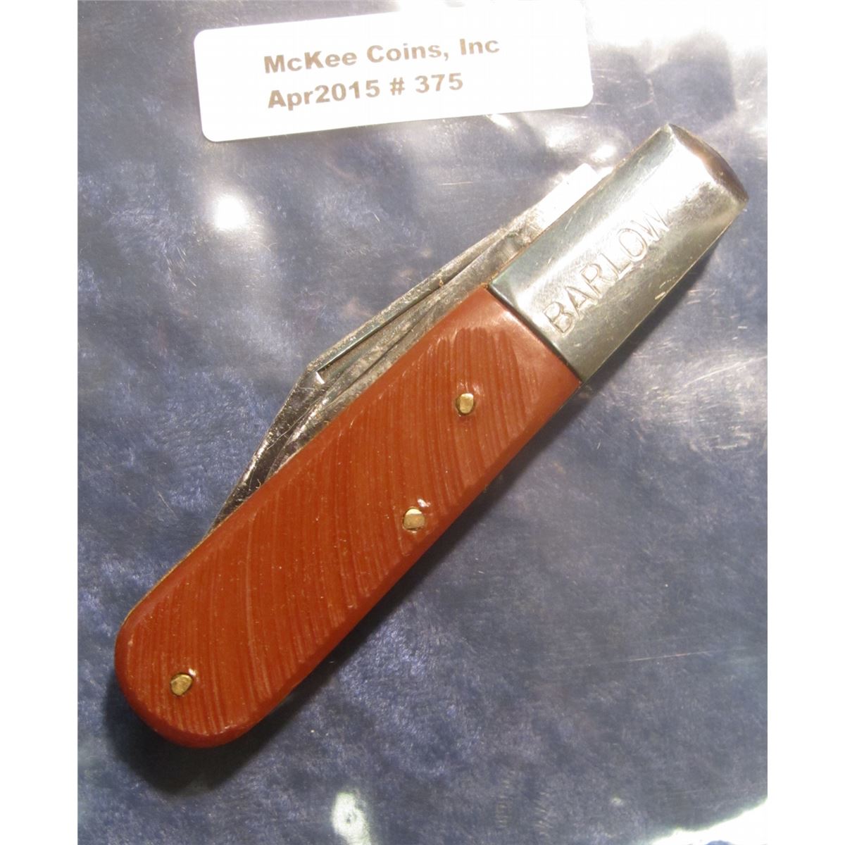 375. Barlow. Japan. Twoblade Pocket Knife.
