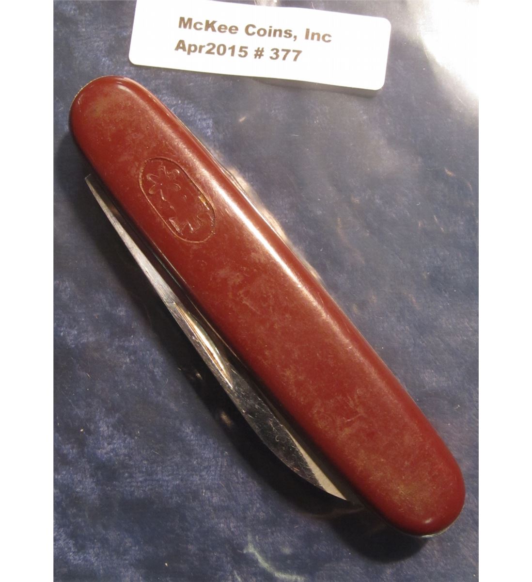 377. Rogers Stainless Inoxidable twoblade Pocket Knife.