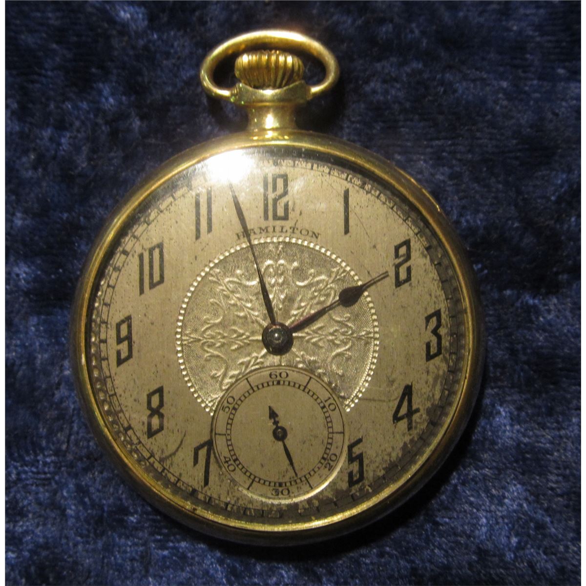 933. Waltham pocket watch, production date 18961897 from serial number