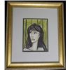 Image 1 : 1968 Bernard Buffet Rita Lithograph First Edition