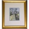 Image 1 : Bernard Buffet Lithograph The Road Framed Art Print