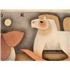 Image 2 : Flora Puzzle Carol Jablonsky Art Print Signed