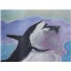 Image 2 : Maestro Tanjianji Original Painting on Canvas -Orca