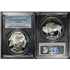 Image 1 : 2001-P Buffalo Commemorative Silver Dollar $1 PCGS PR 70 Deep Cameo Proof