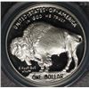 Image 3 : 2001-P Buffalo Commemorative Silver Dollar $1 PCGS PR 70 Deep Cameo Proof