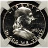 Image 2 : 1956 Franklin Half Dollar Type 2 Proof NGC PR 67 Cameo