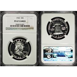 1960 Franklin Half Dollar Proof NGC PR-67 CA