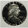 Image 2 : 1963 Franklin Half Dollar Proof NGC PR-68 CA