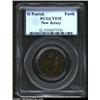 Image 1 : (1670-75) FARTH St. Patrick Farthing VF35 PCGS. Breen-212. Well balanced medium to dark brown surfac