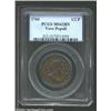 Image 1 : 1760 1/2P Hibernia-Voce Populi Halfpenny MS62 Brown PCGS. Nelson-9, R.1. The famous "Stern Head" var