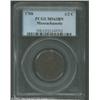 Image 1 : 1788 1/2 C Massachusetts Half Cent MS63 Brown PCGS. Ryder 1-B. Sharply defined throughout with even.