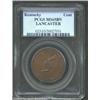 Image 1 : (1792-94) TOKEN Kentucky Token, LANCASTER Edge MS65 Brown PCGS. Breen-1156. Every bit the Gem, this.