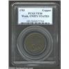 Image 1 : 1783 1C Washington Unity States Cent VF30 PCGS. Baker-1, R.1. Rich tan-brown and lilac patina. Nicel