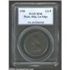 Image 1 : 1793 1/2P Washington Ship Halfpenny, Copper, Lettered Edge XF40 PCGS. Baker-18, R.3. The upper-centr