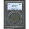 Image 1 : 1783 COPPER Nova Constellatio Copper, Blunt Rays VF30 PCGS. Crosby 3-C. An olive-brown representativ