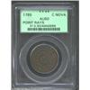 Image 1 : 1785 COPPER Nova Constellatio Copper, Pointed Rays AU50 PCGS. Crosby 4-D. A boldly detailed medium-b
