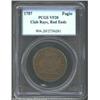 Image 1 : 1787 1C Fugio Cent, Club Rays, Rounded Ends VF20 PCGS. Newman 3-D, High R.4. The scarcer of the two.