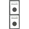 Image 1 : 1800 1/2 C XF45 ANACS, B-1b, C-1, R.1, the mahogany-brown surfaces are faintly granular, a die break