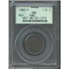Image 1 : 1802/0 1/2 C Reverse of 1802 Good 6 PCGS. B-2, C-2, R.3. Die State 2.0. Deep mahogany-brown patina..