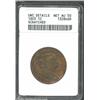 Image 1 : 1803 1C Small Date, Large Fraction--Scratched--ANACS. Unc Details, Net AU50. S-258, R.1. A variety r