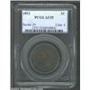Image 1 : 1811 1C AU55 PCGS. S-287, R.2. This "Perfect" (i.e., non-overdate) example is remarkably well preser