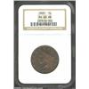 Image 1 : 1820 1C Large Date MS66 Red and Brown NGC. N-13, R.1. Shimmering, glossy surfaces with considerable.