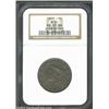 Image 1 : 1822 1C MS65 Brown NGC. N-4, R.3. The brown surfaces show a significant amount of underlying rose an