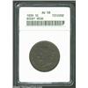 Image 1 : 1839 1C Booby Head AU58 ANACS. N-13, R.2. An attractive medium brown Cent that has refreshingly smoo