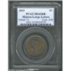 Image 1 : 1843 1C Mature Head, Large Letters MS65 Red and Brown PCGS. A simply gorgeous Gem, the originally pr