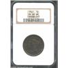 Image 1 : 1847 1C MS64 Brown NGC. N-38, R.1. Light purple-brown patina. Sharply struck aside from star 9. The.