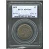 Image 1 : 1850 1C MS64 Brown PCGS. N-2, R.1. A variety that is immediately recognizable due to the heavy horiz