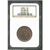 Image 1 : 1852 1C MS66 Brown NGC. The L and E in LIBERTY is lightly repunched at the bases, as is the 1 in the