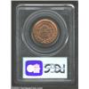 Image 2 : 1853 1C MS64 Red PCGS. N-13, R.1. The 1 in the date is boldly repunched at the base. The pinkish-red