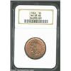 Image 1 : 1853 1C MS65 Red NGC. Fiery-red mint luster covers each side of this well struck Gem. The only notic