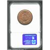 Image 2 : 1853 1C MS65 Red NGC. Fiery-red mint luster covers each side of this well struck Gem. The only notic