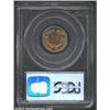 Image 2 : 1858 1C Small Letters MS64 PCGS. Fully lustrous with near-complete highpoint definition, minor obver