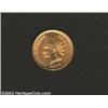 Image 1 : 1865 1C Plain 5 MS64 Red Questionable Color Uncertified. A lustrous Cent that has not unattractive c