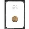 Image 1 : 1868 1C MS65 Red NGC. Snow's comments for the business strike 1868 in the 1992 book Flying Eagle and