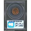 Image 2 : 1872 1C MS64 Red PCGS. The horizontal stripes of the shield are typically struck, but this well pres