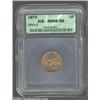 Image 1 : 1873 1C Open 3 MS65 Red and Brown ICG. While not as scarce as its Closed 3 counterpart, the Open 3 i