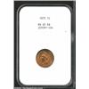 Image 1 : 1873 1C Open 3 MS65 Red and Brown NGC. The vivid hues displayed by this extremely attractive Gem inc
