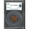Image 1 : 1884 1C MS64 Red PCGS. Magnificent and original deep orange-red color blazes with intensity on both.