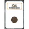 Image 1 : 1888 1C MS66 Red and Brown NGC. Some nice red color peaks out from velvety burgundy surfaces. Free o