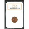 Image 1 : 1889 1C MS64 Red NGC. Light obverse abrasions with a near-full strike and nice fiery-red color. Impo