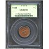 Image 1 : 1889 1C MS65 Red PCGS. Sharply struck and well preserved, the varying shades of orange-red and yello