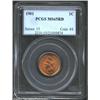 Image 1 : 1901 1C MS65 Red PCGS. A frosty Gem with an excellent strike throughout and just a hint of orange-go
