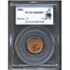 Image 1 : 1901 1C MS65 Red PCGS. Eagle Eye Photo Seal. Strongly detailed with blazing mint luster and splashes
