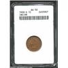 Image 1 : 1909-S 1C AU50 ANACS. This is a chocolate-brown, relatively smooth representative of this scarce S-m