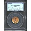 Image 1 : 1909-S 1C MS64 Red PCGS. Bright golden color with some softness on the feather tips and a few small.
