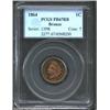 Image 1 : 1864 1C Bronze PR67 Red and Brown PCGS. Beginning in July of 1864, the Philadelphia Mint substituted